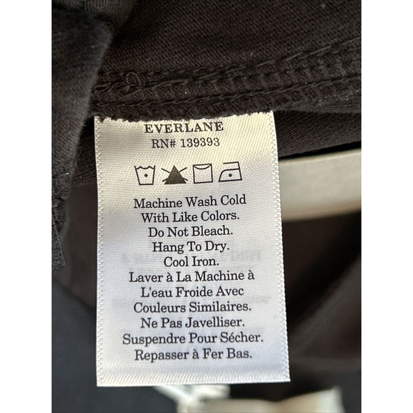 Everlane Womens Small The Dream Pant Black Pull On Elastic Waist Pockets NWT - Picture 4 of 9